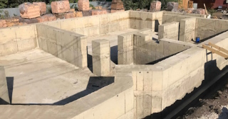 Фундамент с цокольным этажом под ключ заказать в Мысках - фундамент цокольный этаж под ключ цена от 7353 руб за м2